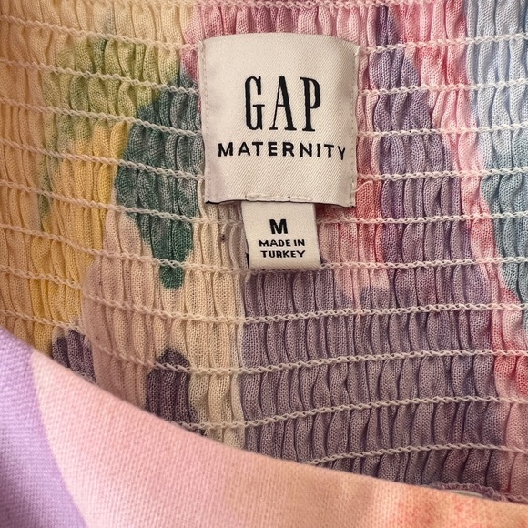 GAP Maternity Flutter Sleeve Midi Dress - Picture 3 of 5